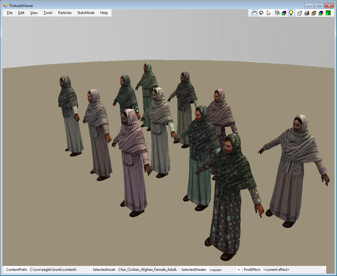 Randomized characters